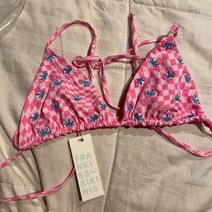 Tia Top Frankies Bikinis New with Tags and Bag Size Small